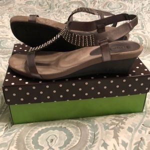 Kelly & Katie Pewter Mini Wedges